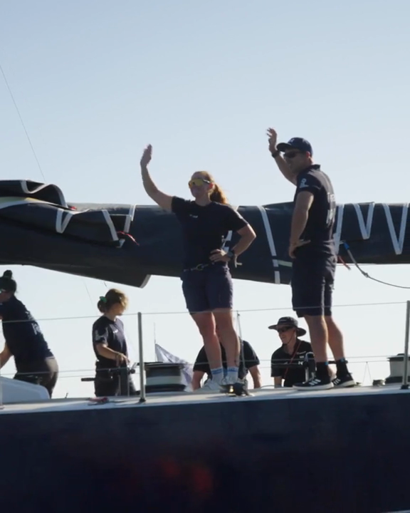 The Ocean Race: racing yachts, sailors and on-water action.